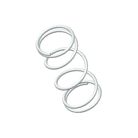 Approved Vendor Compression Spring, O= .370, L= .88, W= .028 G309972463